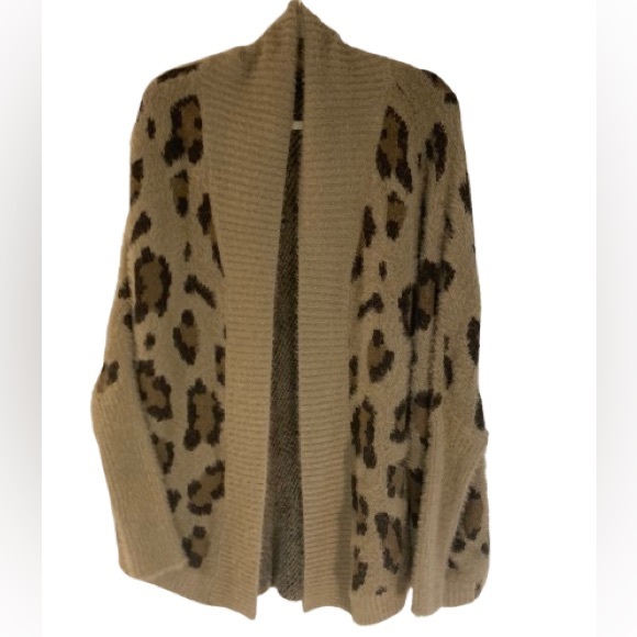 Leopard Print Cardigan x Very J Women’s L - Picture 1 of 6